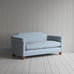 image of Dolittle 2 Seater Sofa in Slow Lane Cotton Linen, Blue