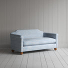 Dolittle 2 Seater Sofa in Square Deal Cotton, Blue Brown