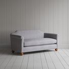 Dolittle 2 Seater Sofa in Ticking Cotton, Blue Brown