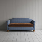 Dolittle 2 seater sofa in Well Plaid Frame and Classic Corduroy Tobacco Seat