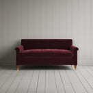 Front View of Idler 2 seater sofa in Classic Corduroy Cherry