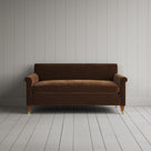 Front View Idler 2 seater sofa in Classic Corduroy Tobacco