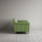 Idler 2 Seater Sofa in Colonnade Cotton, Green and Wine