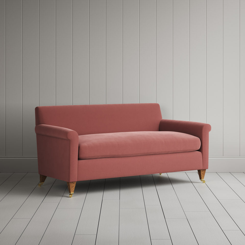  Idler 2 Seater Sofa in Intelligent Velvet Damson 