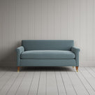 Front View of Idler 2 Seater Sofa in Intelligent Velvet Mineral