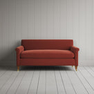 Front View of Idler 2 Seater Sofa in Intelligent Velvet Sienna