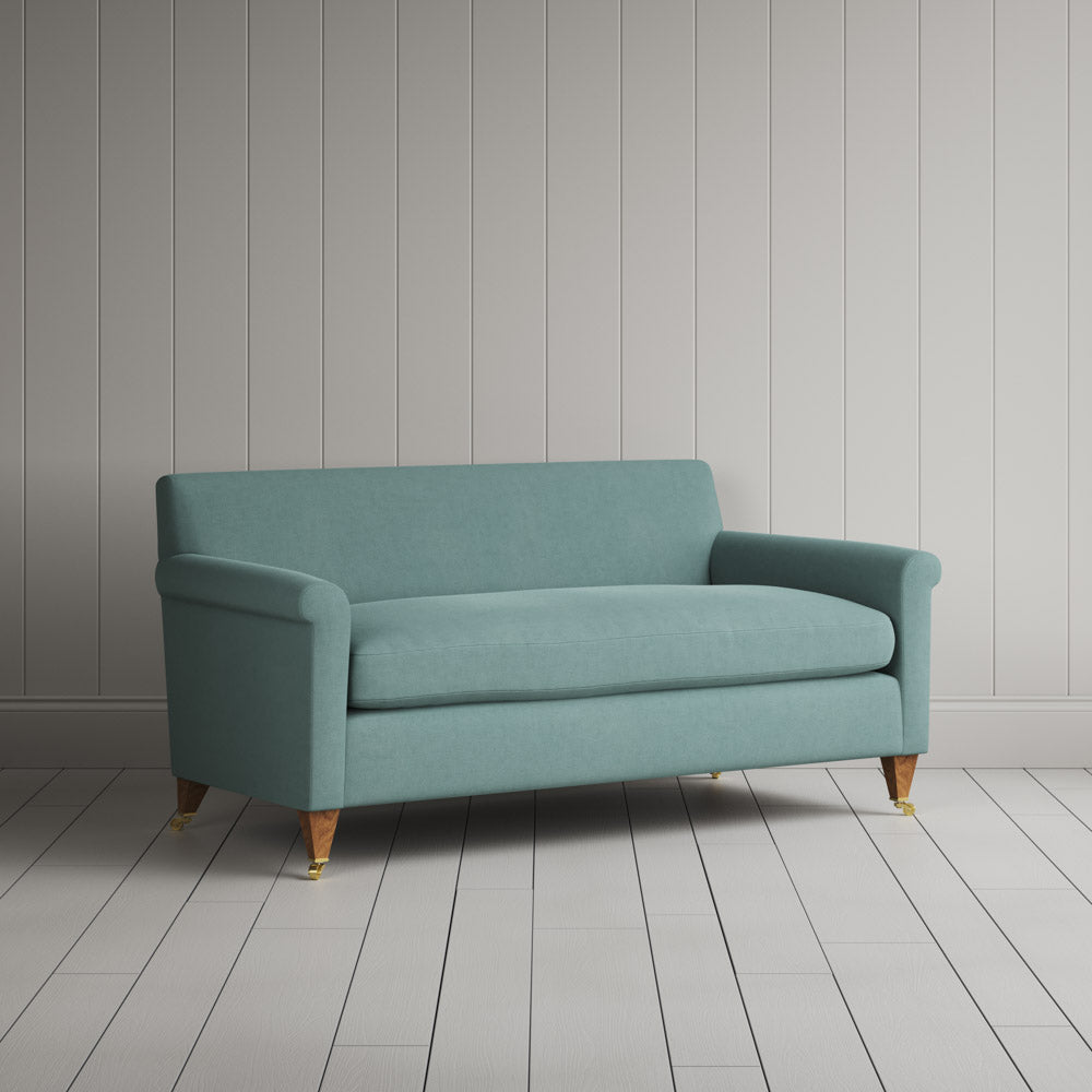  Idler 2 Seater Sofa in Laidback Linen Cerulean 