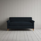 Front View of Idler 2 Seater Sofa in Laidback Linen Midnight