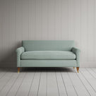 Front View of Idler 2 Seater Sofa in Laidback Linen Sky