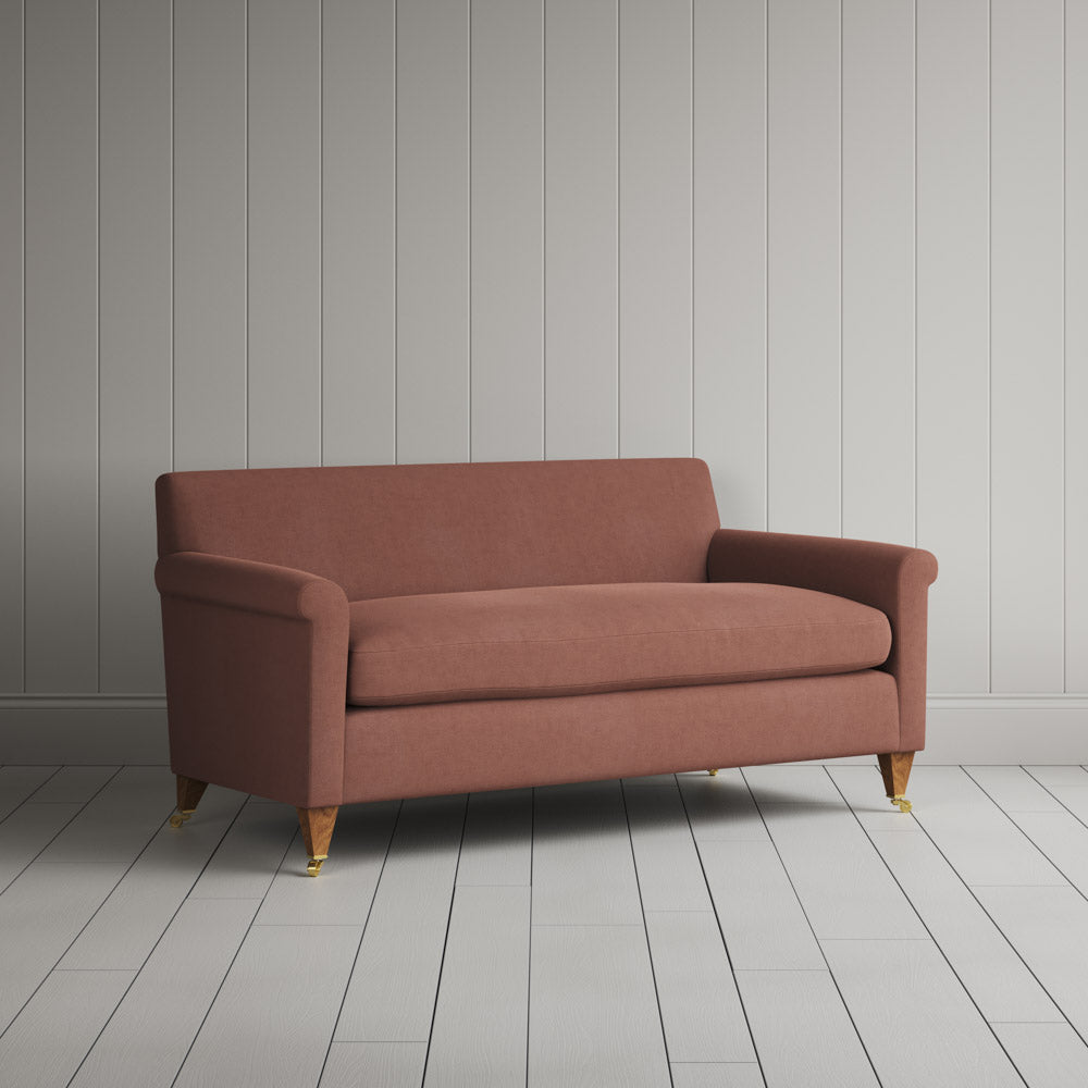 Idler 2 Seater Sofa in Laidback Linen Sweet Briar