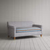 image of Idler 2 Seater Sofa in Ticking Blue Brown Frame and Regatta Blue Seat