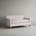 image of Idler 2 Seater Sofa in Ticking Cotton, Berry