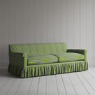 Curtain Call 3 Seater Sofa in Colonnade Cotton, Green and Wine