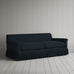 image of Curtain Call 3 Seater Sofa in Laidback Linen Midnight