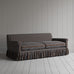 image of Curtain Call 3 Seater Sofa in Regatta Cotton, Charcoal