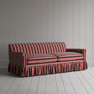 Curtain Call 3 Seater Sofa in Regatta Cotton, Flame