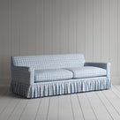 Curtain Call 3 Seater Sofa in Square Deal Cotton, Blue Brown