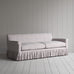 image of Curtain Call 3 Seater Sofa in Ticking Cotton, Berry