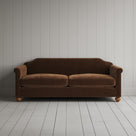 Front View of Dolittle 3 seater sofa in Classic Corduroy Tobacco