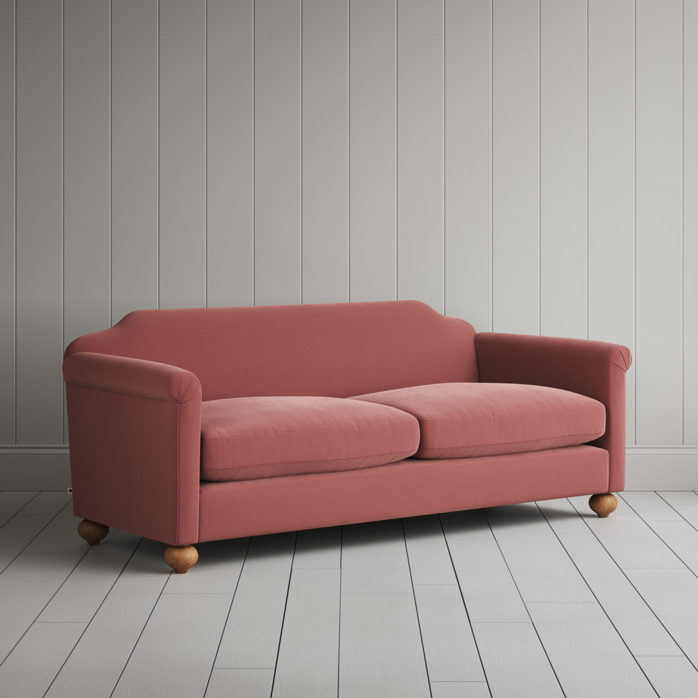  Dolittle 3 Seater Sofa in Intelligent Velvet Damson 
