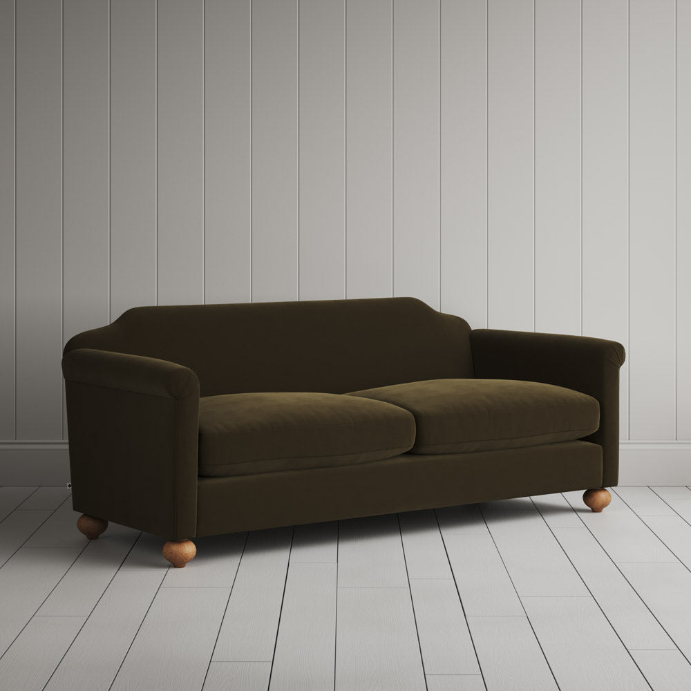  Dolittle 3 Seater Sofa in Intelligent Velvet Seaweed 