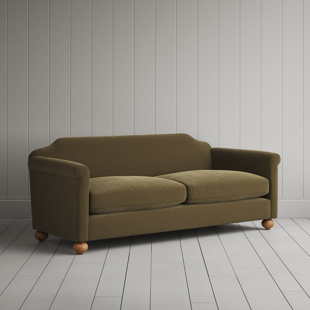 Dolittle 3 Seater Sofa in Intelligent Velvet Sepia