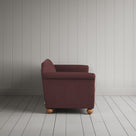 Side View of Dolittle 3 Seater Sofa in Laidback Linen Damson