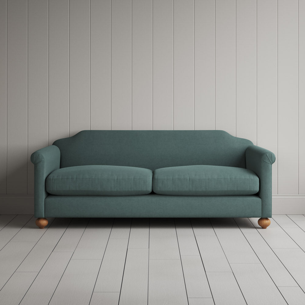 Front View of Dolittle 3 Seater Sofa in Laidback Linen Mineral