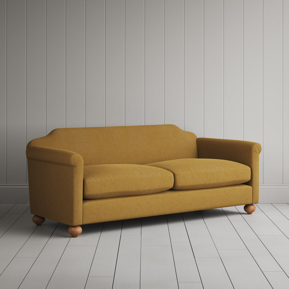  Dolittle 3 Seater Sofa in Laidback Linen Ochre 