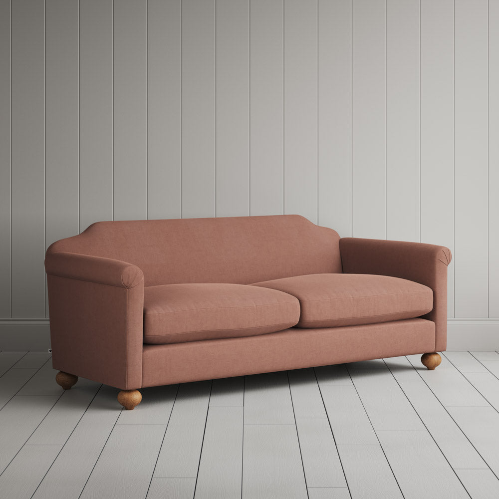 Dolittle 3 Seater Sofa in Laidback Linen Roseberry