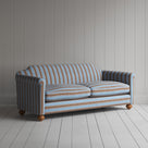 Dolittle 3 Seater Sofa in Regatta Cotton, Blue