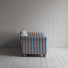 Side profile of Dolittle 3 Seater Sofa in Regatta Cotton, Blue