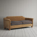 image of Dolittle 3 seater sofa in Classic Corduroy Stone Beige Frame and Regatta Cotton Charcoal Seat
