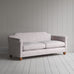 image of Dolittle 3 Seater Sofa in Ticking Cotton, Berry
