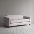 Dolittle 3 Seater Sofa in Ticking Cotton, Berry