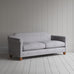 image of Dolittle 3 Seater Sofa in Ticking Cotton, Blue Brown