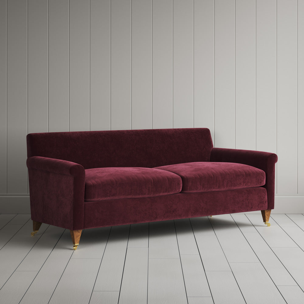  3 seater sofa in Classic Corduroy Cherry - NiX 