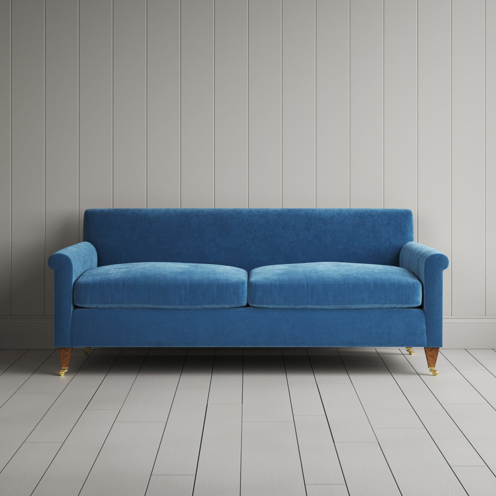  3 seater sofa in Classic Corduroy Harbour Blue - By NiX 
