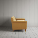 Side View of the Wheat corduroy Idler 3 seater sofa