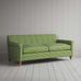 image of Idler 3 Seater Sofa in Colonnade Cotton, Green and Wine
