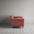 Side profile of Idler 3 Seater Sofa in Intelligent Velvet Damson