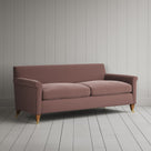 Idler 3 Seater Sofa in Intelligent Velvet Dusky Pink