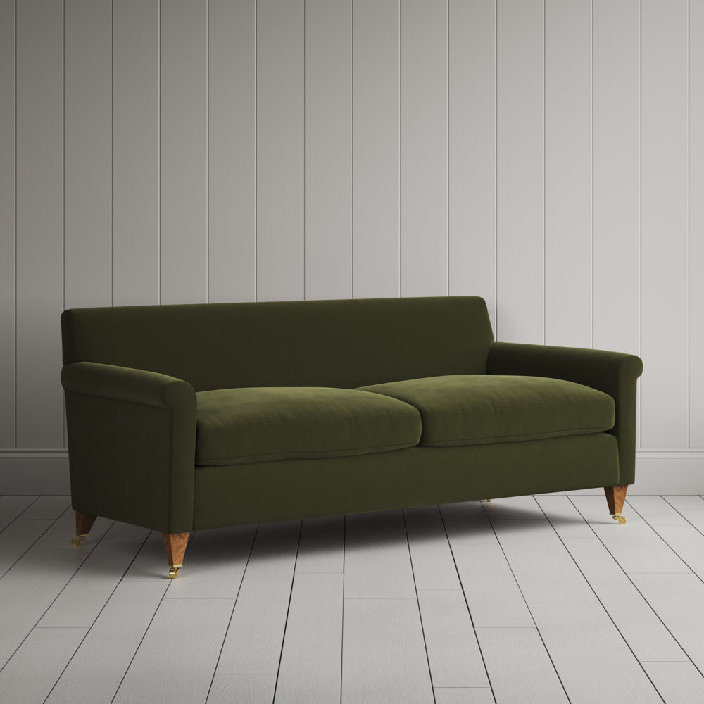 Idler 3 Seater Sofa in Intelligent Velvet Juniper