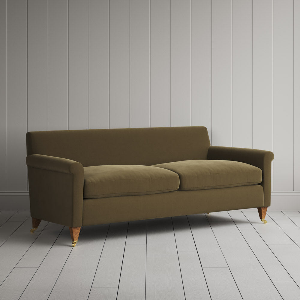 Idler 3 Seater Sofa in Intelligent Velvet Sepia