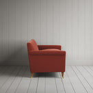 Side profile of Idler 3 Seater Sofa in Intelligent Velvet Sienna