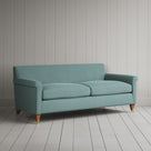 Idler 3 Seater Sofa in Laidback Linen Cerulean