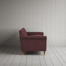 Side profile of Idler 3 Seater Sofa in Laidback Linen Damson