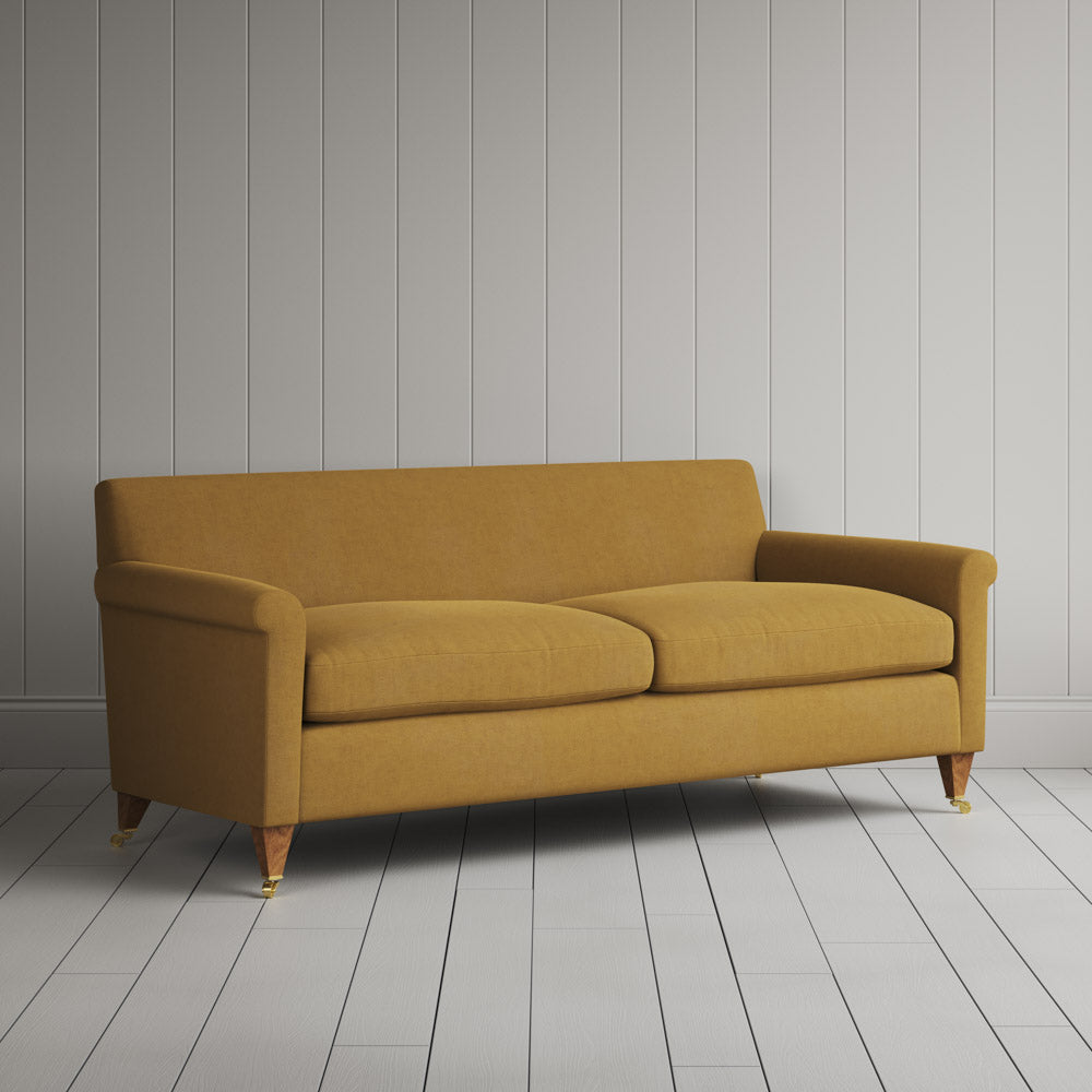  Idler 3 Seater Sofa in Laidback Linen Ochre 
