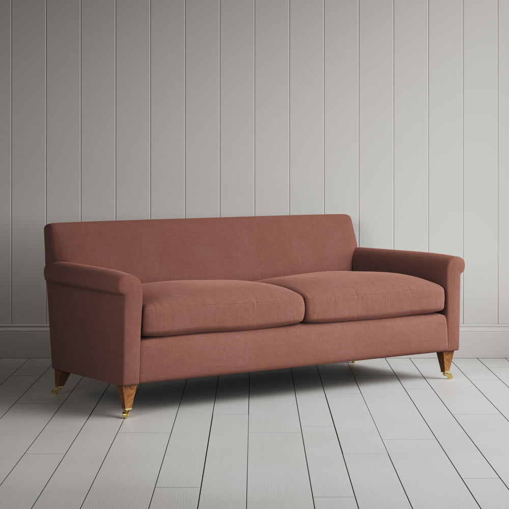  Idler 3 Seater Sofa in Laidback Linen Sweet Briar 
