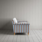 Side profile of the Regatta Blue Idler sofa by NiX